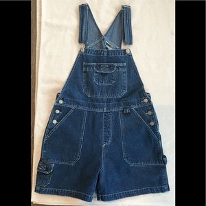 Adriana Sport short Jean overalls.  Size Medium